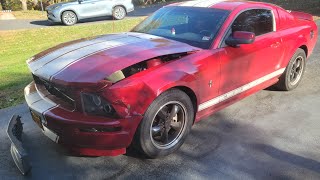 2005-2009 Mustang Crash