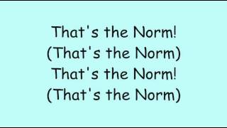 Phineas And Ferb - That's The Norm Lyrics (HD + HQ)
