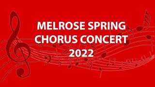 Melrose Spring Chorus Concert