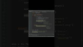 Take Screenshot in Python Using Pyautogui #tutorial #learnpython #pythonforbeginners
