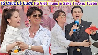 TIN VUI: Kim Tiểu Long tổ chức Lễ Cưới cho Hồ Việt Trung và SaKa Trương Tuyền cười xỉu