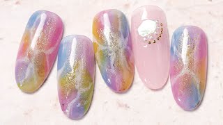 Nail Labo｜魔幻石彩（diy）｜DIY美甲｜彩繪｜台灣老師｜暈染｜bynaillabo｜教學