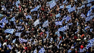 Greece: Thousands protest over Macedonia name