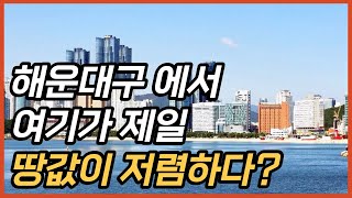 해운대에서 땅값이 제일 저렴한곳은 바로 여기입니다