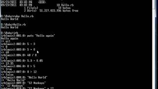 Learn to program using Ruby - Part 2: Data types