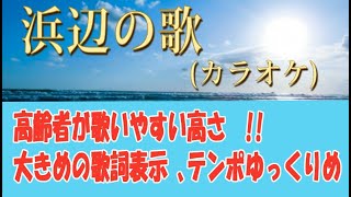 【高齢者向け】「浜辺の歌」大正2年　カラオケ