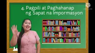 Pagpili ng Paksa | SHS Filipino