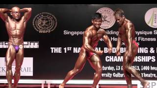 SBPF Nationals 2013 - Pose Down (Below 75kg)