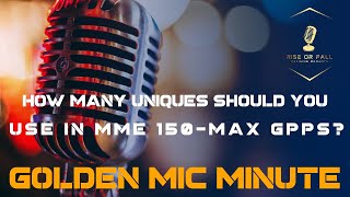 How Many NBA DFS Uniques Should We Use For MME DraftKings FanDuel? | Golden Mic Minute E2