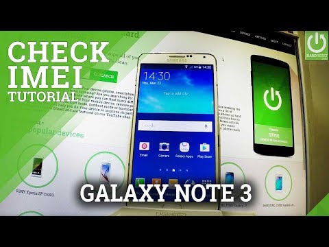 SAMSUNG Galaxy Note 3 Check IMEI / IMEI Information SAMSUNG Galaxy Note 3 Check IMEI / IMEI Information