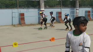 Gold medalist of Aryans panthers skater