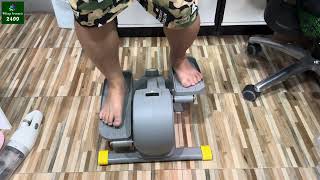 Onetwofit เครื่องเดินวงรี mini Elliptical machine จักรยานอากาศ ออกกำลังกายแบบแอโรบิก