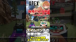 PADとキーマウの違いを変わった視点で海外ニキが分析！【 APEX のったん エペ解説 】#apex #apexlegends #エペ #エペ解説 #のったん