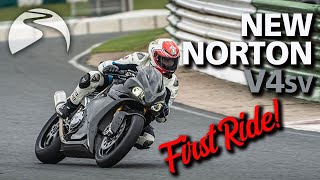 Norton V4SV (2022) - FIRST RIDE!