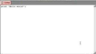 Perl Tutorials -Part 7- hello world script