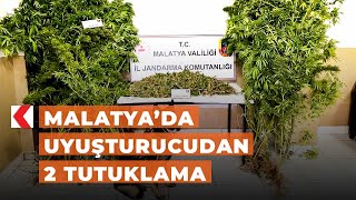 Malatya’da uyuşturucudan 2 tutuklama