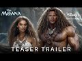 Moana Live Action - Teaser Trailer (2024) Zendaya, Dwayne Johnson | Disney+