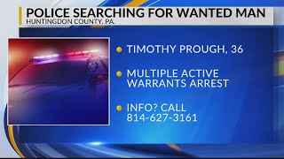 Police searching for wanted man