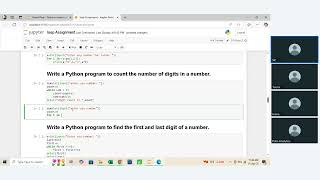 Data Analytics Course Batch21 Python Training : Session 7