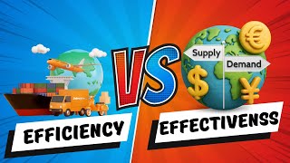 Supply Chain Efficiency vs Effectiveness | Key Differences, Examples & Strategy Explained