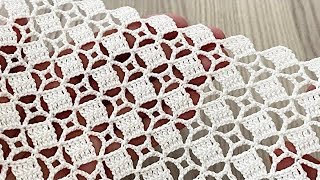 🌿Very Simple and Very Beautiful Multi-Purpose Crochet Pattern Tutorial Video