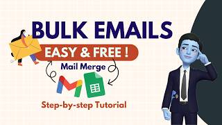 Send Bulk Emails FREE with Gmail & Google Sheet - Mail Merge ✉️