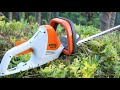 STIHL HSE 42/52 Electric Hedge Trimmer Unboxing and Testing,