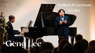 DEBUT 2022 Liederabend Geng Lee sings Bellini and Schubert