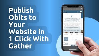 Publish Obits to Your Funeral Home Website in 1 Click