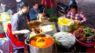 3 Must-Try Spots for Nom Banh Chok in Phnom Penh – Chicken Curry \u0026 Khmer Fish Soup!