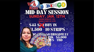 Daub 4 Kids Bingo Sunday Mid-Day Session! Let’s Get This Money!!! 💰🍀🤑🍀🤑