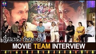 Srinivasa Kalyanam Movie Team Interview || Nithin || Rashi Khanna || TFC Films & Film News