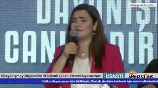 CHP İzmir Milletvekili Sevda Erdan Kılıç, “Dostum Dostum” türküsünü söylüyor...