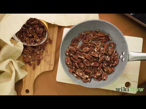 Roasting pecans (in the oven or on the stove)