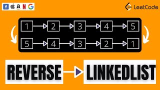 Let's Reverse a Singly Linked List | FAANG | Leetcode 206 | Using Python.