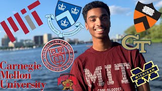 College Decision Reactions!!(MIT, Columbia, Cornell, Princeton, Carnegie Mellon,Georgia Tech, UMich)