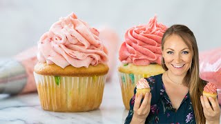 Make Strawberry Frosting Using Fresh or Freeze Dried Berries!