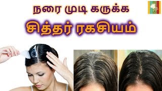 நரை முடி கருக்க சித்தர் ரகசியம் | Herbal Hair Dye Tamil | Natural Hair Dye in Tamil