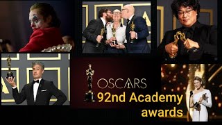 Oscar awards 2020 | 92nd academy awards ||pVpR||