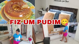 FIZ UM PUDIM DELICIOSO 😋| EDINA DA SILVA