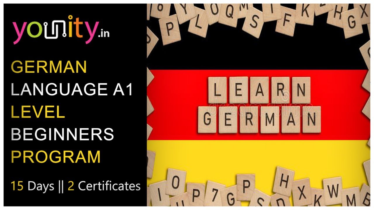 German Language A1 Level Beginners Program | 15 Days Course | 2 ...