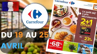 catalogue CARREFOUR du 19 au 25 avril 2022 🌞 2+1 OFFERT Arrivage - FRANCE