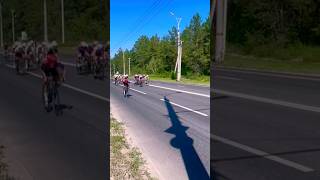 Что кричат? 3й этап многодневки г. Тольятти #2024  #велоспорт #cycling  #shortsvideo