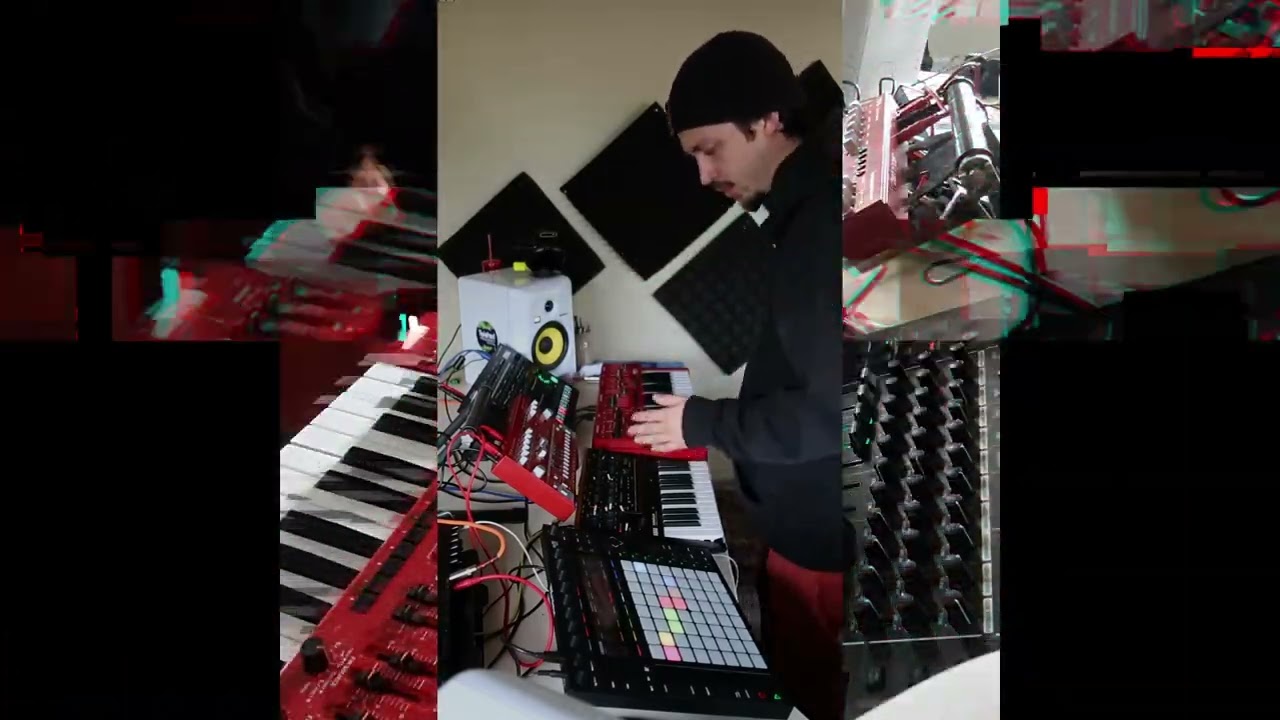 Acid Techno Breaks Live Jam Youtube