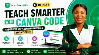 Teach Smarter with Canva Code | Create Interactive Learning Materials (No Coding)