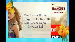 #Baaghi3  Full Video: Dus Bahane 2.0 | Baaghi 3 | Vishal & Shekhar FEAT. KK, Shaan & Tulsi K | Tiger