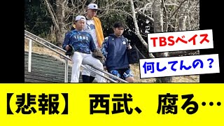 【悲報】 西武、階段の手すりを滑って降りるのが選手間で流行っている模様…