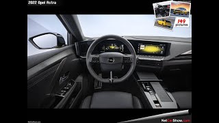 New Opel Astra Hybrid 2022  infotainment & cockpit details