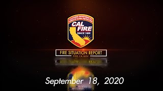 CAL FIRE UPDATE 9 18