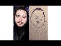 Fan art by @Tw1tterPicasso | Post Malone, Russell Westbrook, and more...